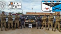 Polícia Militar apreende 40 kg de cocaína e prende dupla por tráfico de drogas no interior