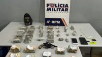 PM prende dois homens em flagrante e apreende R$ 80 mil em dinheiro