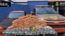 Gefron apreende 62 kg de droga, recupera dois veículos e prende nove pessoas