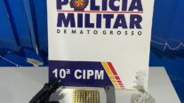 Polícia Militar prende suspeito por ameaça contra ex-namorada e porte ilegal de arma de fogo