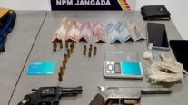 Integrantes de organização criminosa são presos por tráfico de drogas e porte ilegal de armas