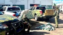 Gefron apreende 420 quilos de entorpecente e prende dois suspeitos de tráfico de drogas