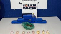 Polícia Militar prende dupla por tráfico de drogas e apreende sete quilos de maconha