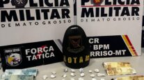 Rotam prende três pessoas e apreende 48 porções de cocaína em Sorriso