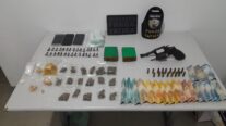 Força Tática prende casal por tráfico de drogas e porte ilegal de arma em Tangará da Serra