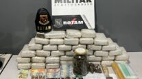 Rotam prende trio com 38 tabletes de maconha em Várzea Grande