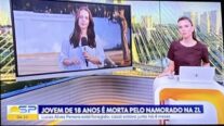 Repórter da TV Globo é constrangida por fã do SBT durante reportagem ao vivo