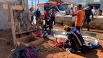 Corpo de Bombeiros resgata vítimas de intoxicação por gases em obras de cisterna