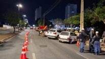 Operações Lei Seca resultam na prisão de 16 condutores embriagados na madrugada deste domingo (23)
