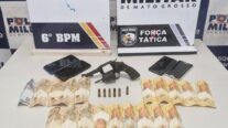 Polícia Militar prende quatro pessoas por porte ilegal de arma em Cáceres