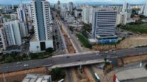 Trecho da Avenida Miguel Sutil é interditado para obras em viaduto de Cuiabá nesta quinta-feira (24); veja horários