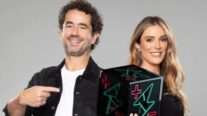 Comandando programa na Record ao lado da esposa, Felipe Andreoli alfineta a Globo