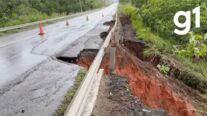 Tráfego da BR-174 em MT é totalmente interditado por rompimento na pista