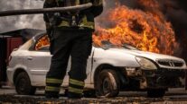 Bombeiros orientam motoristas sobre como agir em incêndios veiculares