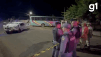 Acidente entre carro e ônibus deixa um morto e 6 feridos em MT