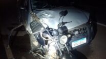 Grávida e companheiro morrem após moto ser arrastada por carro em MT