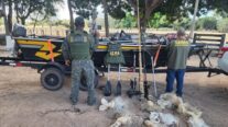 Sema combate pesca predatória no Rio Cristalino com apreensão de 11 embarcações