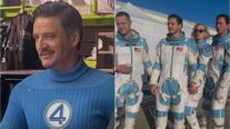 Pedro Pascal compartilha imagens dos bastidores de ‘Quarteto Fantástico’