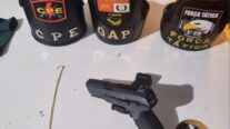 Polícia Militar prende homem por roubo e apreende simulacro de arma de fogo