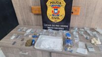 Polícia Civil prende traficante e fecha ponto de armazenamento de drogas em Lucas do Rio Verde