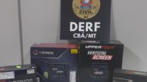 Polícia Civil recupera multimídias furtadas avaliadas em mais de R$ 30 mil e prende comerciantes em Cuiabá