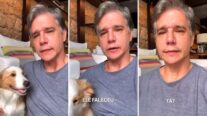 Marcio Garcia se emociona ao anunciar a morte de cão diagnosticado com linfoma
