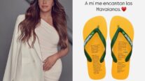 Karla Sofía, criticada no Oscar passado, faz desabafo com foto de Havaianas e reacende polêmica