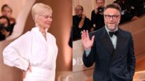 Pamela Anderson fala sobre desconforto ao ver o ator Seth Rogen no Globo de Ouro