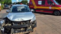 Corpo de Bombeiros atende duas ocorrências de acidente de trânsito em Sinop