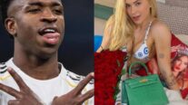 Com gols e “V” na mão: Vini Jr. homenageia Virginia no Valentine’s Day