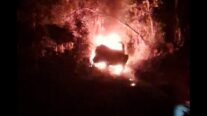Casal de vendedores morre após carro bater e pegar fogo na MT-490