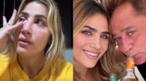 Filha de Leonardo chora ao desabafar sobre briga com o cantor