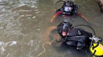 Corpo de Bombeiros localiza corpo de vítima de afogamento em lago em Lucas do Rio Verde