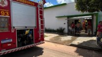 Corpo de Bombeiros combate princípio de incêndio em usina fotovoltaica