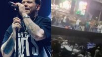 Camarote desaba em show do Ferrugem em MG e fãs são levados ao hospital