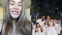 Tainá diz ter “sorte grande” com ajuda de Militão na rotina com os filhos de Léo Pereira