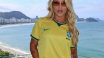 Após ganhar dedicatória, Virginia reage ao gol de Vini Jr: “Estava torcendo muito por ele”