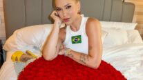 Virginia recebe flores no Dia dos Namorados e reação de Vini Jr. chama atenção