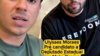 Nikolas Ferreira escolhe Ulysses Moraes como seu candidato a deputado estadual em Mato Grosso