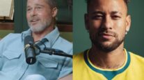 Brad Pitt diz que dará aulas de atuação para Neymar “cavar faltas”: “Precisa de ajuda”