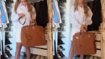 Deborah Secco exibe bolsa de luxo avaliada em mais de R$ 180 mil