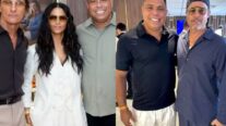 Ronaldo Fenômeno tieta Brad Pitt e Matthew McConaughey em evento nos EUA