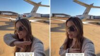 Avião com Mariana Fagundes sofre pane e faz pouso de emergência em Goiânia