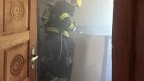 Corpo de Bombeiros combate incêndio em uma residência em Paranatinga